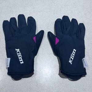 KLIM Black and Pink Performance Gloves